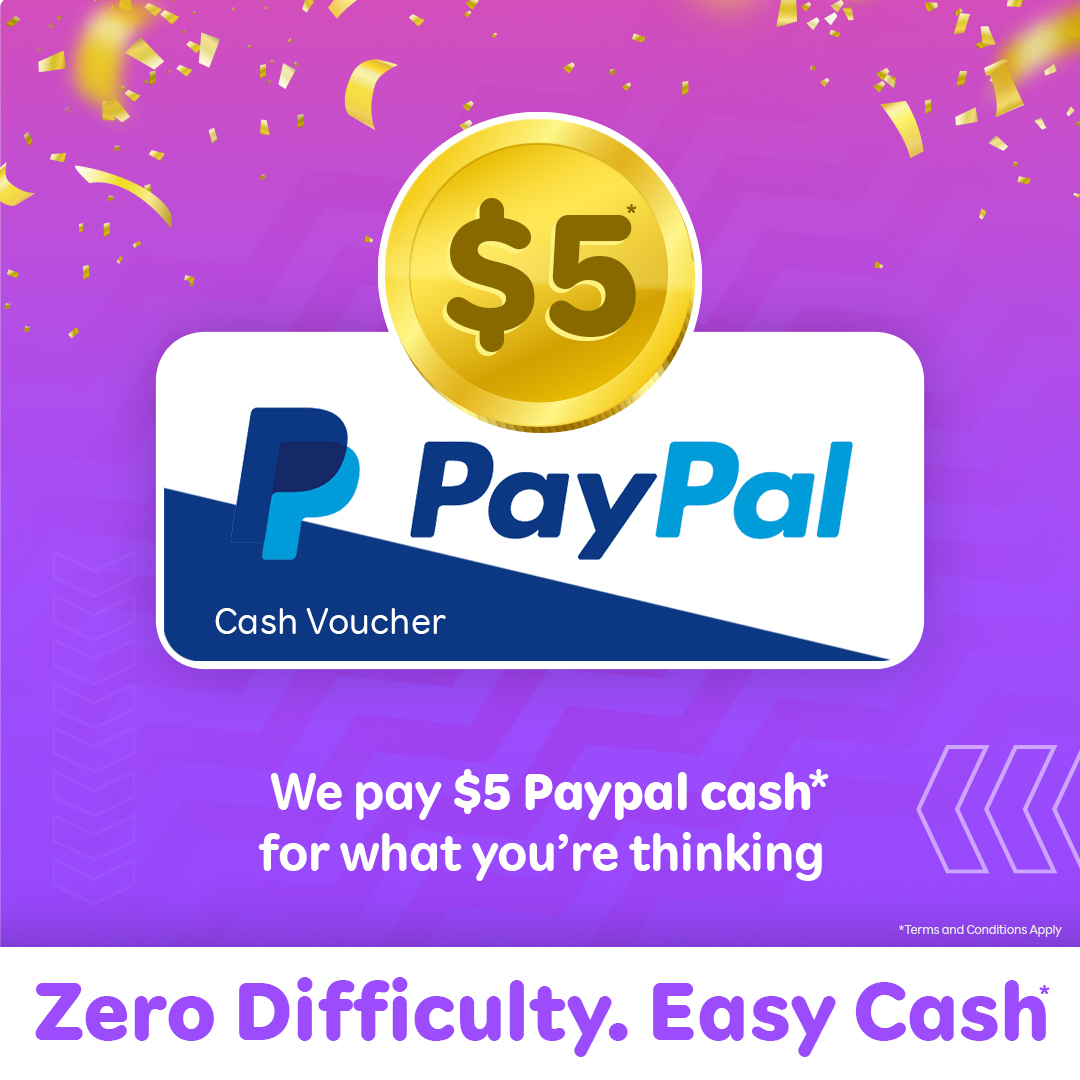 An image about getting $5 on Paypal for your thoughts