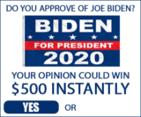 Give your Opinion on Joe Biden (can win $500)
