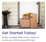 Claim your $200 Amazon Gift Card