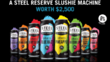 Win Steel Reserve® Alloy Series slushie machine($2,500) and more!