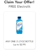 Free 21oz Electrolit Electrolyte Beverage