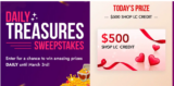 Win $500 + More Daily Prizes!
